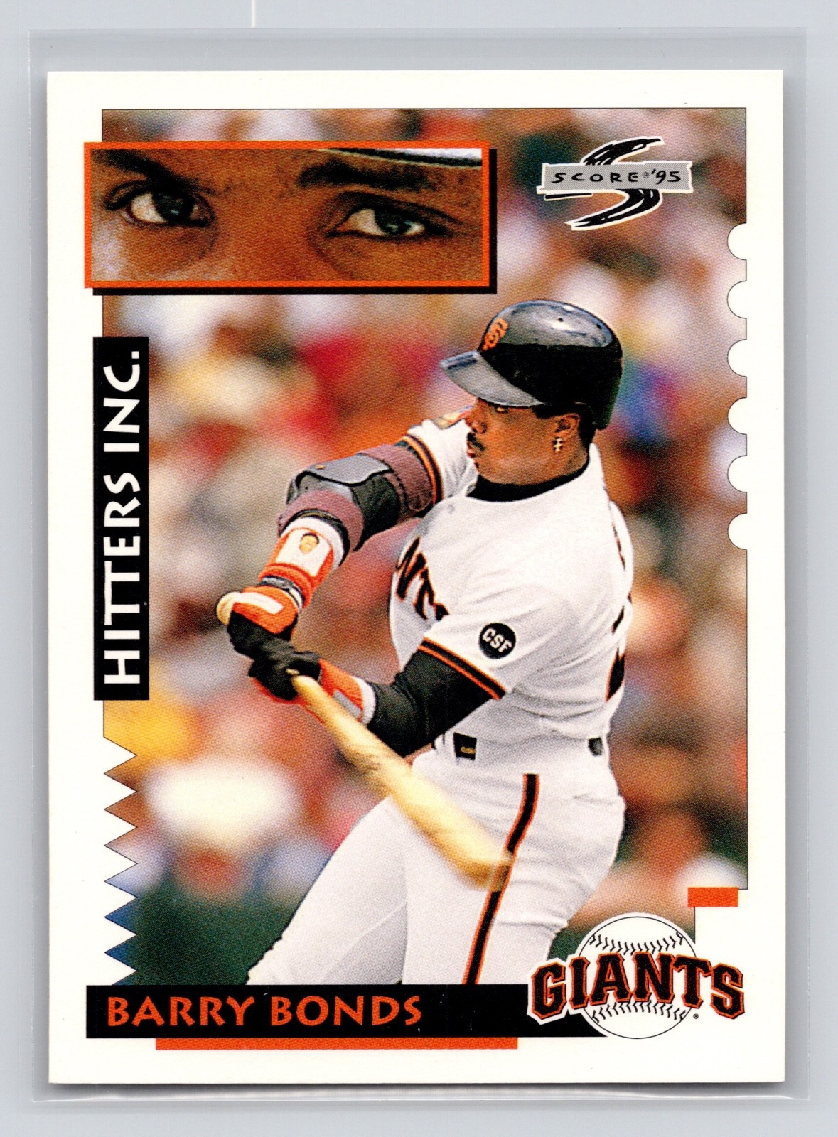 1995 Score - Hitters Inc. Barry Bonds #562
