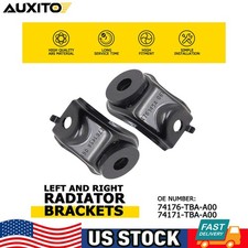 For Honda Civic 2016-2021 2Pcs Upper Radiator Mount Bracket Engine Compartment