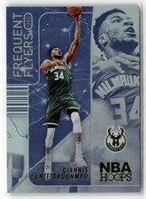 2022-23 Hoops #4 Giannis Antetokounmpo Frequent Flyers Holo