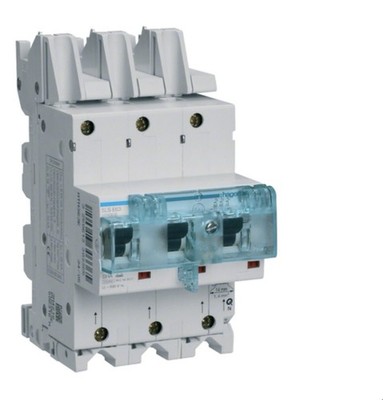 Hager HTS380E SLS-Schalter 3-polig E-Charakteristik 80A für Sammelschiene QC