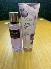 Victoria's Secret Love Spell Shimmer Fragrance Body Mist - 8.4oz La Creme Lotion