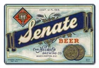 Vintage Style Metal Sign Senate Beer 18x12