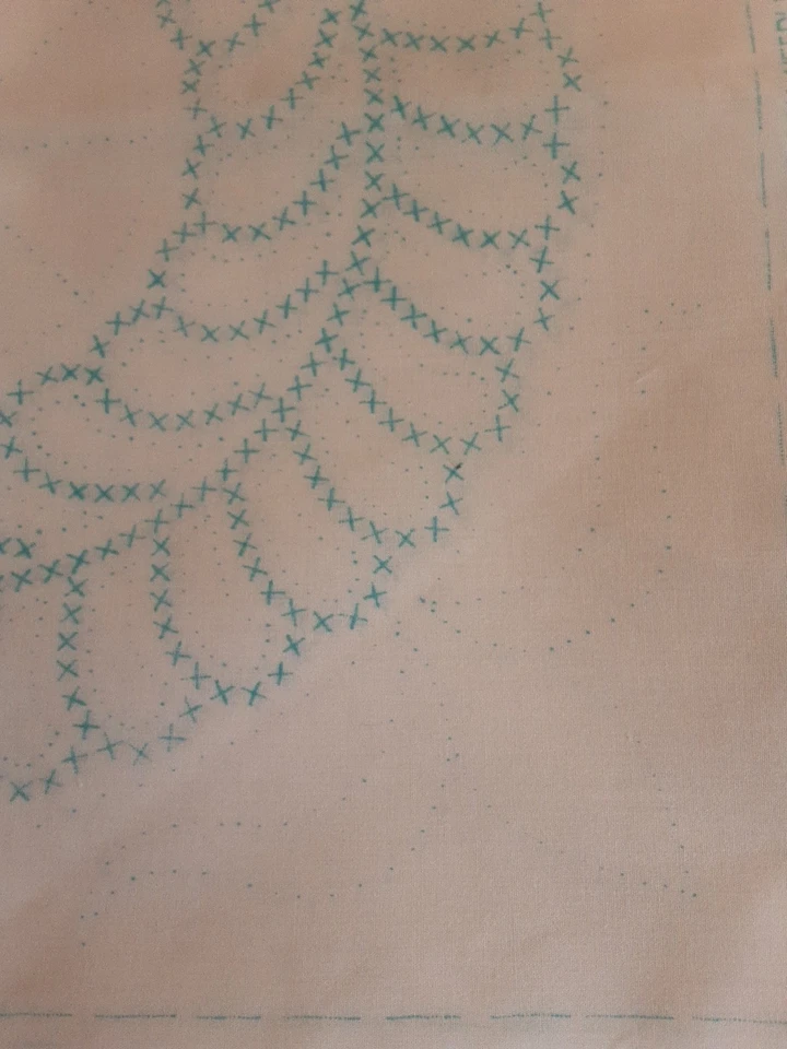 Fabric 4 Stamped Cross Stitch Circles Panels 18 L X 18 W Multicolor - Image 3 of 4