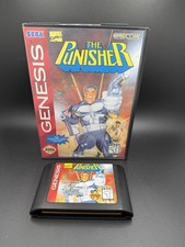 The Punisher ~ Retro Sega Genesis ~ Authentic Cartridge And Case ~Tested & Works