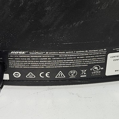 Bose SoundTouch 30 Wi-Fi Series Wireless Speaker Music System