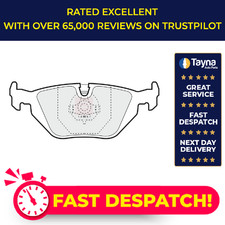 Brake Pads Set fits BMW 325 TDS E36 2.5D Rear 93 to 99 34211160340 34211162446