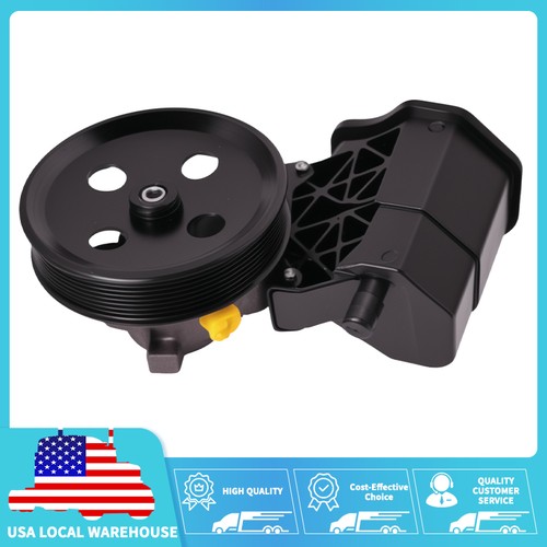 New Power Steering Pump w/ Reservoir & Pulley Fits 2003-2007 Dodge Ram 2500 3500