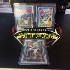 Malik Washington 2024 Optic Purple Shock, Base Rated Rookie & Select Rookie (3) 