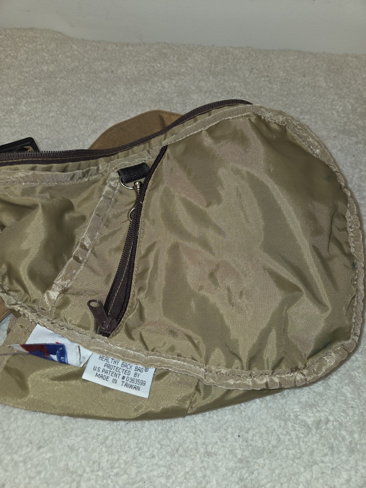 Ameri Bag Crossbody Healthy Back Bag - image 9