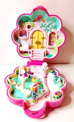 POLLY POCKET 1990 Bluebird China Garden Surprise Garden Playset Full