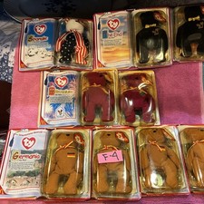 Ty Teenie Beanie Babies McDonald's Collection. Lot Of 9. Sealed. See Pictures.