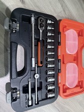 BAHCO S160 Socket Set of 16 Pieces 1/4" Drive