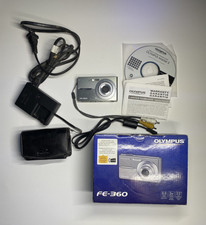 Olympus FE FE-360 8.0MP Digital Camera - Silver Read Box Included