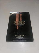 Honey Birdette Elsie Cobalt Blue Luxury Thigh High Stay Ups size Small new