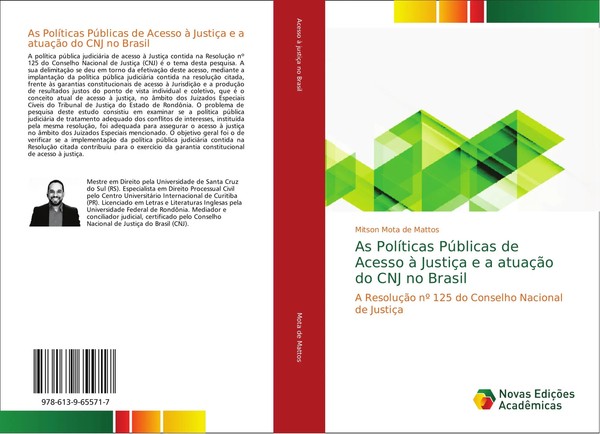 Mitson Mota De Mattos | As PolíTicas PúBlicas De Acesso à JustiçA E A AtuaçãO...-image