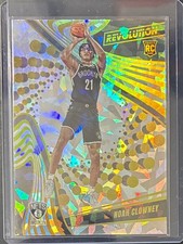 Noah Clowney RC #122 2023-24 Panini Revolution, Holo Gold Chinese New Year 1/8