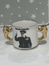Royal Doulton Winston Churchill 2-Handled Miniature Loving Cup