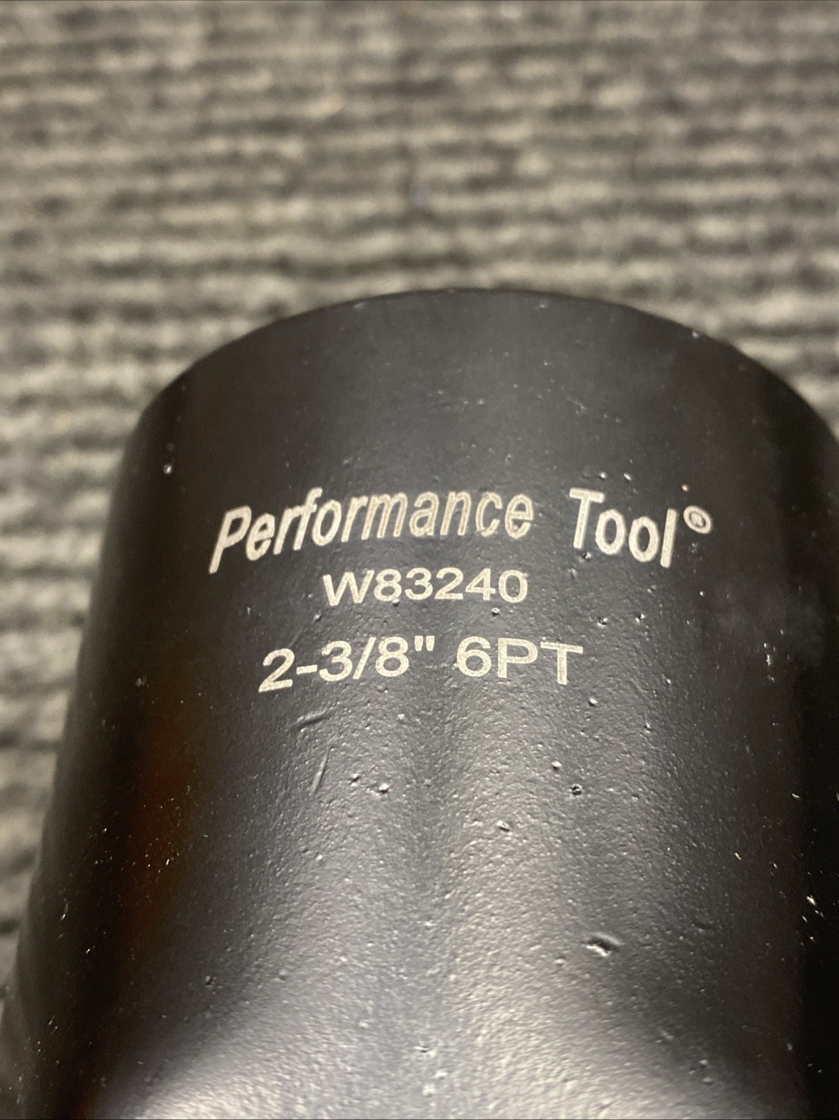 Performance Tool 6-Point 2-3/8" Locknut Hex Socket