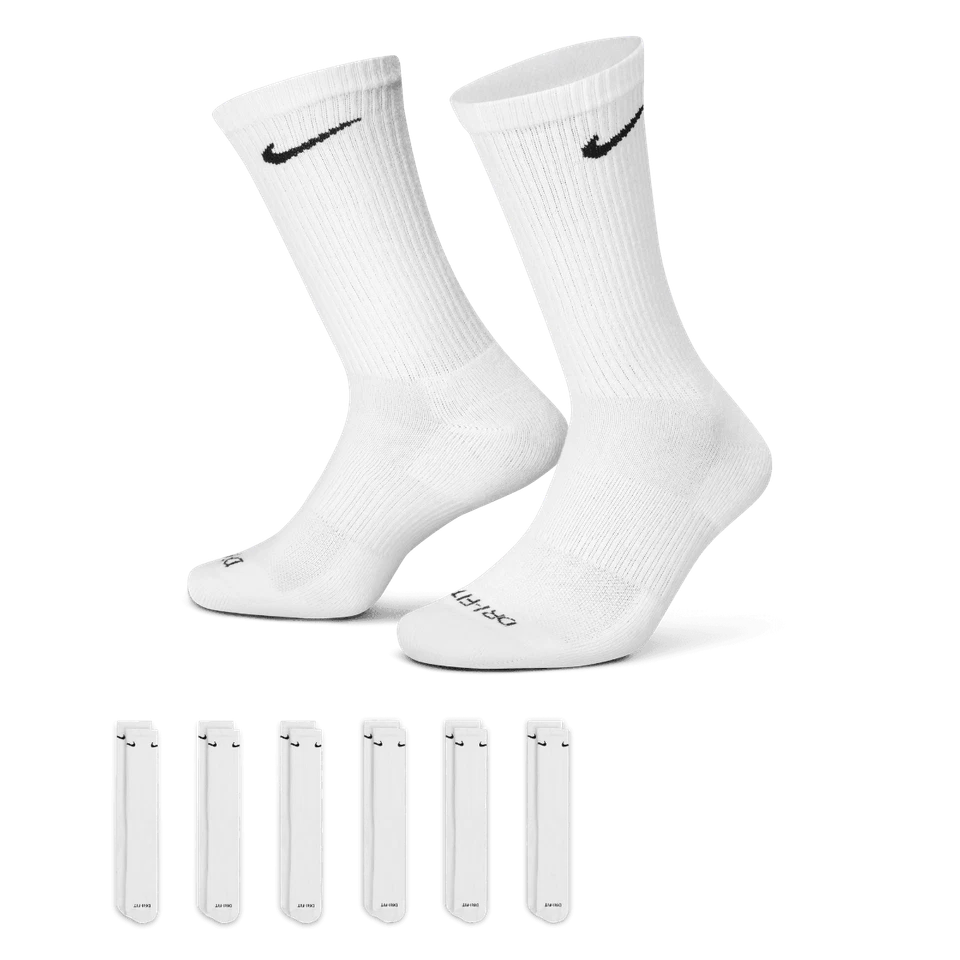Nike Everyday Plus Cushioned Training Crew Socks (6 Pack) - Image 2 of 4