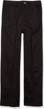 Boys' Pull-On Relaxed Fit School Uniform Pant Standard  Husky 