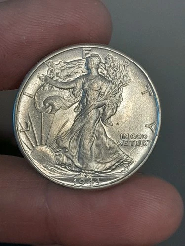 1943 Walking Liberty Half Dollar UNC #5