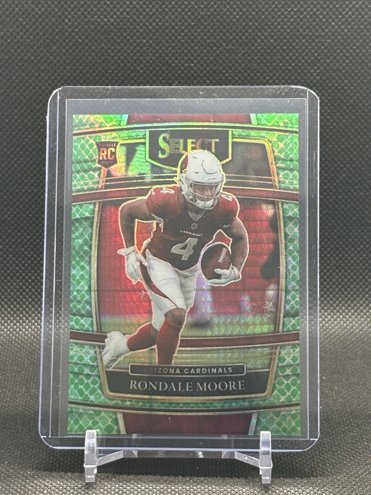 Panini 2021 Select Rondale Moore Cardinals #58 Dragon Scale Prizm /89 RC