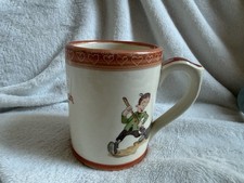 Arabia Finnland Becher 1949 handbemalt Geschenkst&uuml;ck Vintage Keramik Unikat