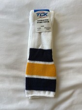 VTG TCK Sports Socks Athletic Tube Socks - Large - Made in USA