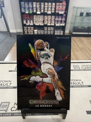 2024-25 Panini Obsidian Ja Morant Black Color Blast #8 SSP Case Hit