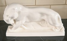 Art Deco Wedgwood Tiger with Prey Sculpture/Figurine by John Skeaping 1927