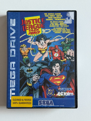 Justice League Task Force Sega Mega Drive Spiel OVP