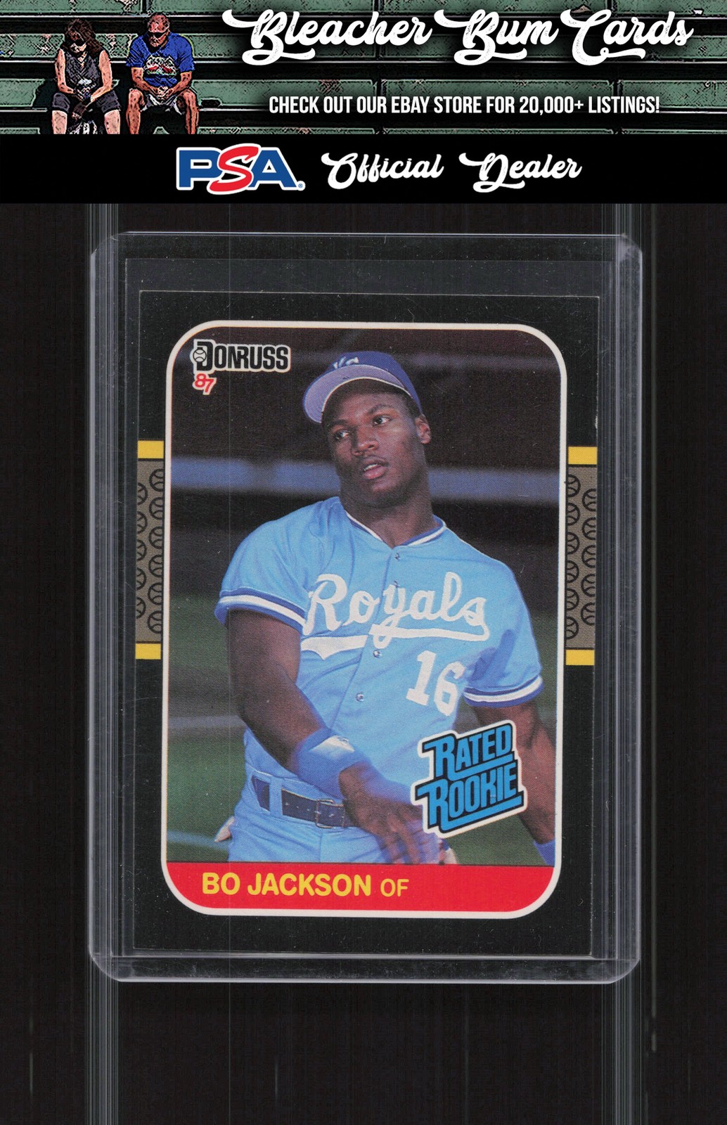 1987 Leaf 35 Bo Jackson Rookie