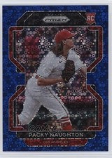 2022 Panini Prizm Tier III Blue Donut Circle 130/199 Packy Naughton #265 05ov