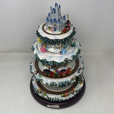 Hawthorne Village Disney Animated Musical Tree Green/Multicolor 16in