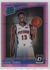 2018 Panini Donruss Optic Rated Rookie Pink Hyper Prizm Khyri Thomas #173 0wp8
