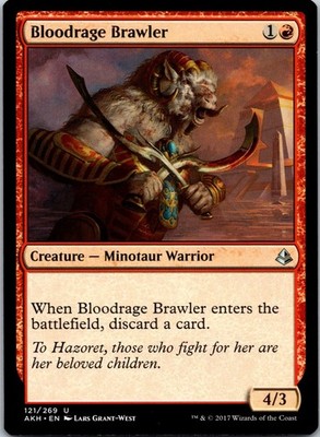 Bloodrage Brawler Amonkhet Regular