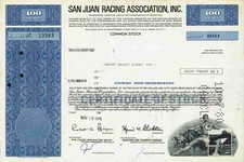 San Juan Racing Association 1976 Portoryko New Jersey Nowy Jork tor wyścigów konnych