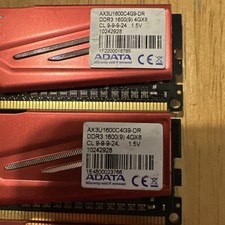 ADATA DDR3 SDRAM 16 GB Total Capacity Memory (RAM) for sale | eBay