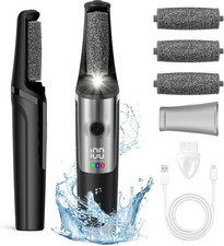 Electric Callus Removers for Feet, Smooth Pedicure Wand Rechargeable Black