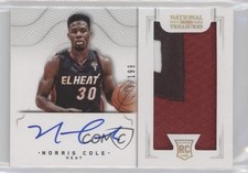 2012 National Treasures 2011 Rookies Memorabilia /199 Norris Cole #125 Auto 0rc7