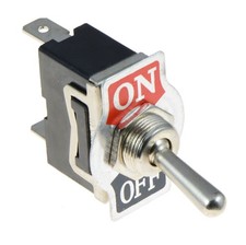 On-Off Toggle Switch SPST 15A 250VAC