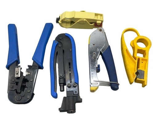 set of 5 F Compression Coax Tool for RG11/7/59 Compression Crimper for RCE READ