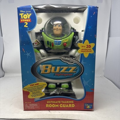 Buzz Lightyear Toy Story 2 Ultimate Talking Room Guard New in Box Sealed. Read