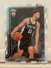 2025 Topps Basketball Season Tip Off Rookie Carter Bryant #214 San Antonio Spurs
