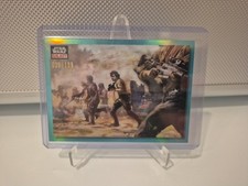 2023 star wars galaxy chrome #95 aqua refractor /199 (oth)