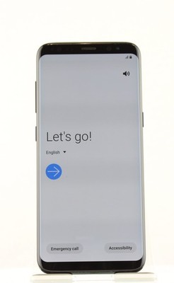 Samsung Galaxy S8 SM-G950U Unlocked 64GB Black Good Shape