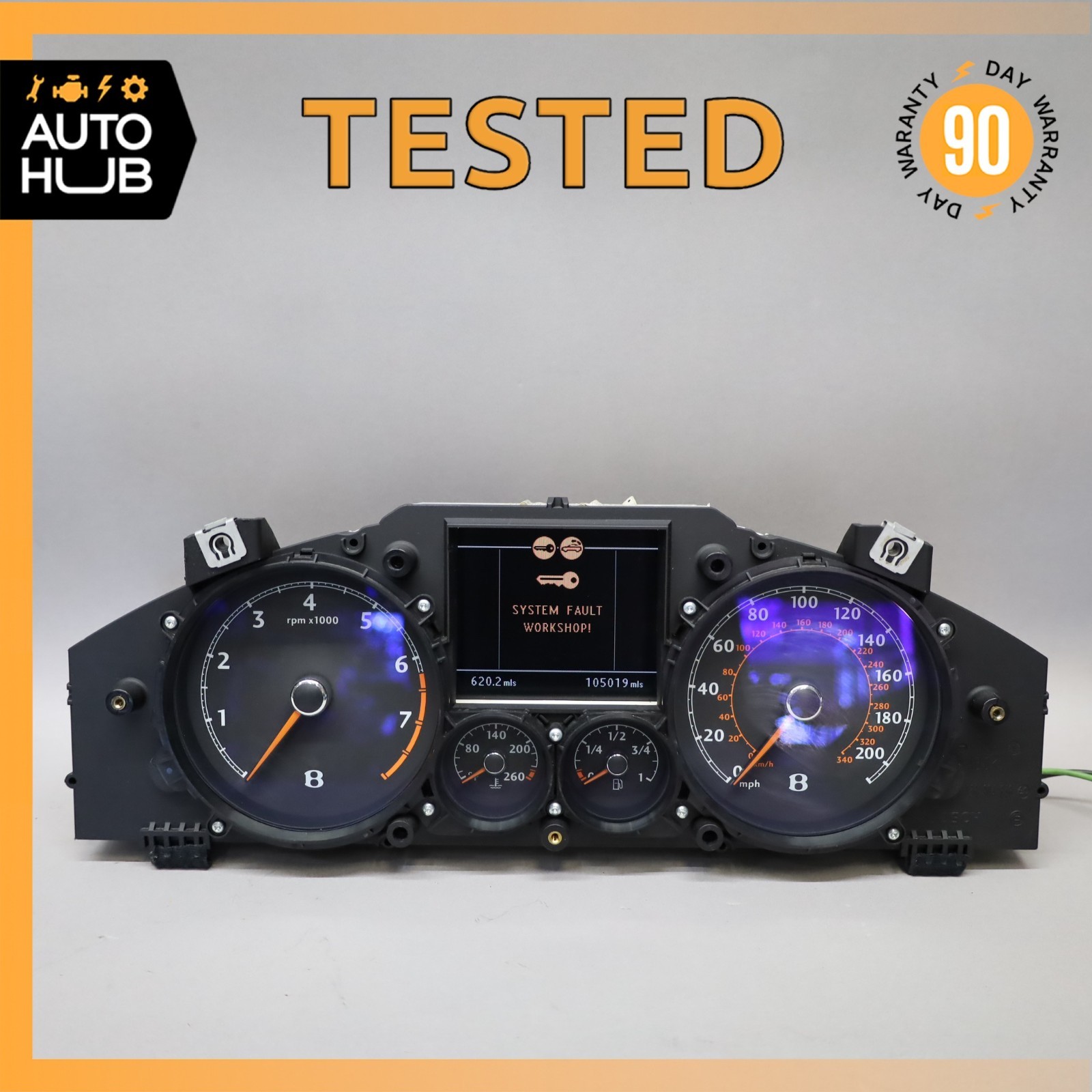 Bentley Continental GTC Speed Convertible Instrument Cluster Speedometer OEM