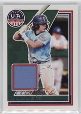 2022 Panini USA Baseball Stars & Stripes Materials Kailand Halstead #USAM-KH 4f5