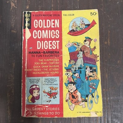 GOLDEN COMICS DIGEST #7 (1969) FN 1ST APP SCOOBY DOO BEFORE SCOOBY 