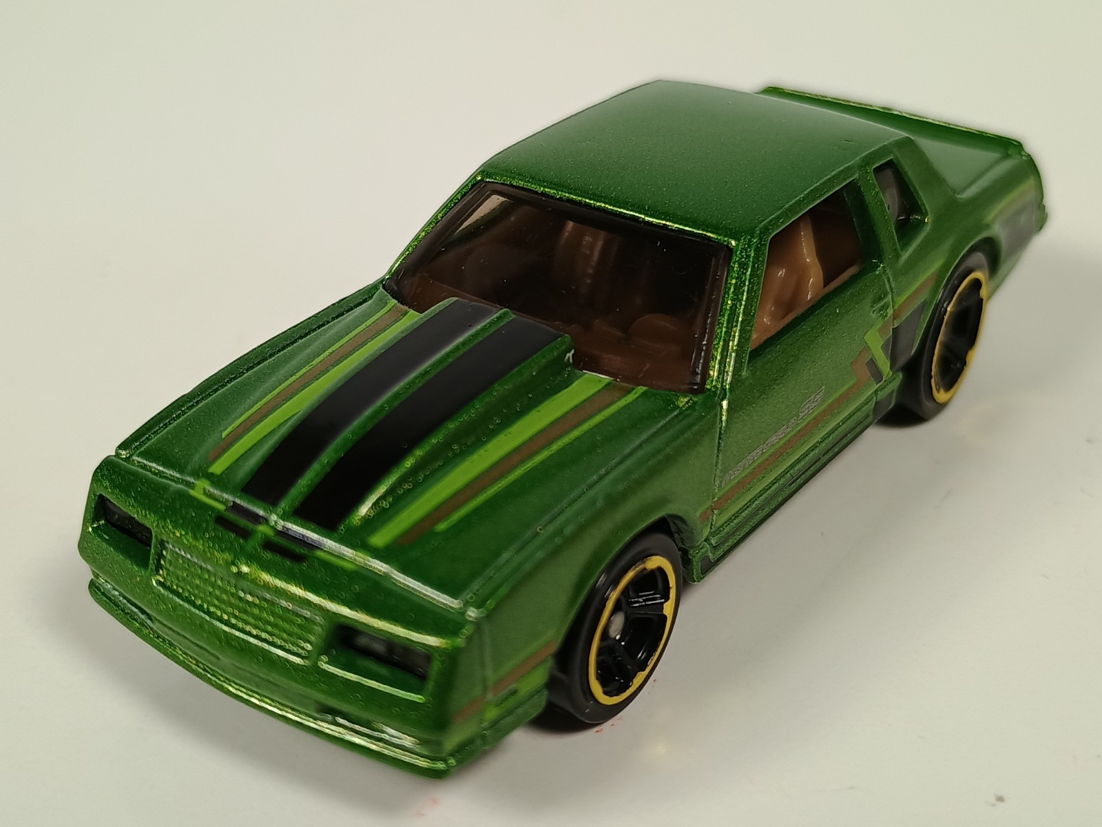 '86 Monte Carlo SS Hot Wheels 2020 Muscle Mania #196 Green MC5 Rims 1:64 Loose